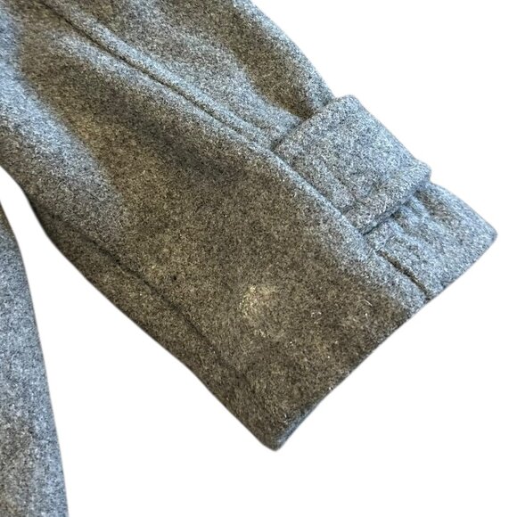 Janie and Jack Grey Button-Down Toggle Pea Coat Jacket Size 2T Boy Girls Toddler - Picture 9 of 13